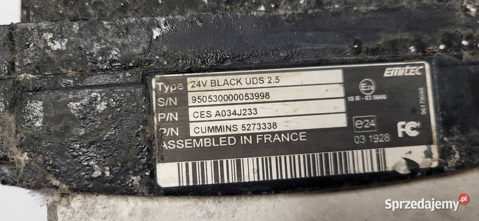 DAF LF 45 POMPA ADBLUE EMITEC UDS 25 5273338 Mojusz