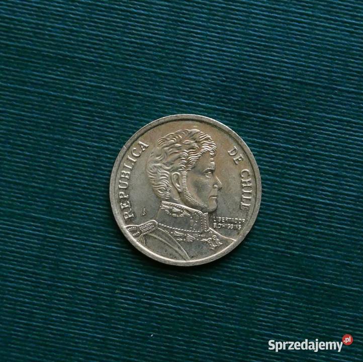 CHILE 10 peso 2017r Numizmatyka śląskie Gliwice