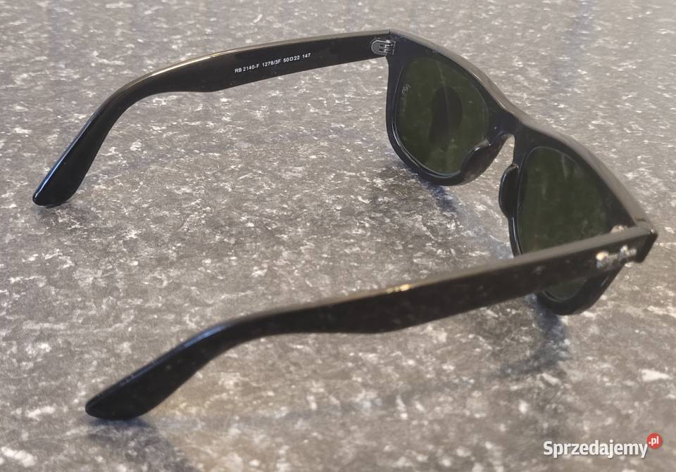 Okulary przeciwsłoneczne RayBan w czarnym Opole