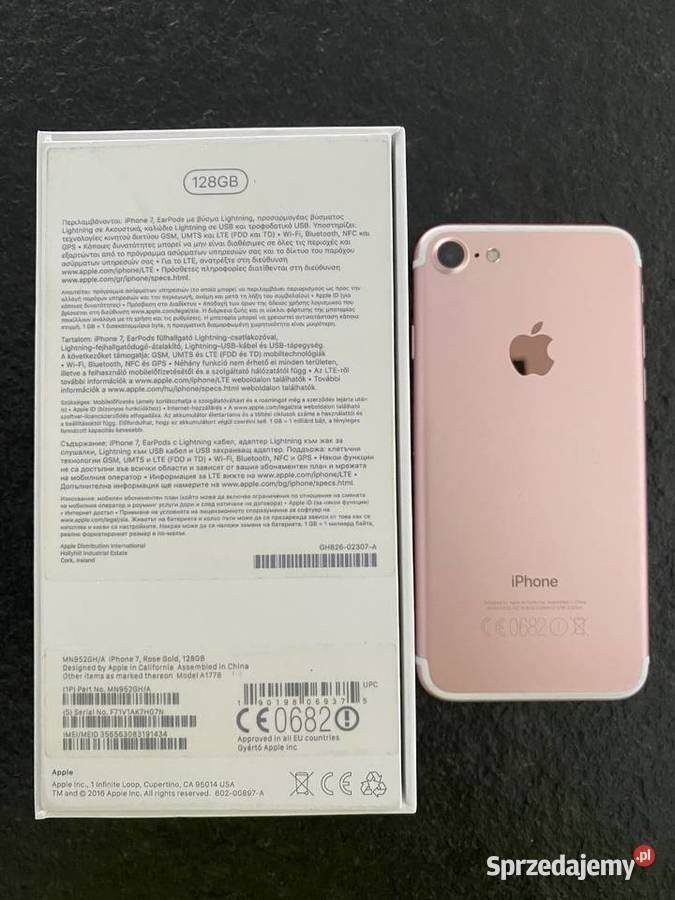 iPhone 7 128 GB Rose Gold Kalwaria Zebrzydowska