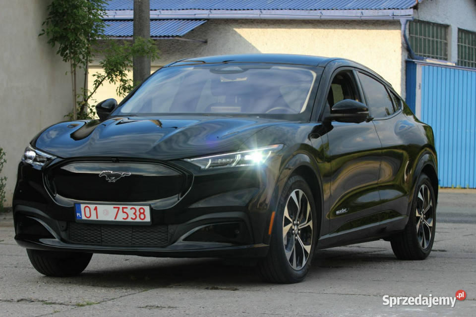 Ford Mustang MachE 2021 Elektryk 294 610 Zasięg autoalarm opolskie Nysa