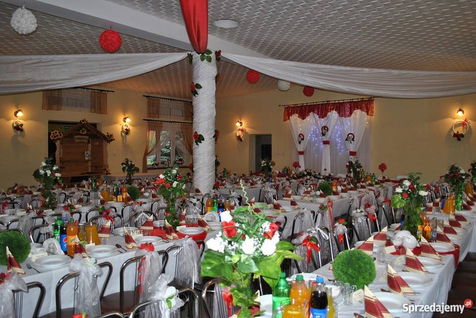 Dekoracja sali weselnej Mielec
