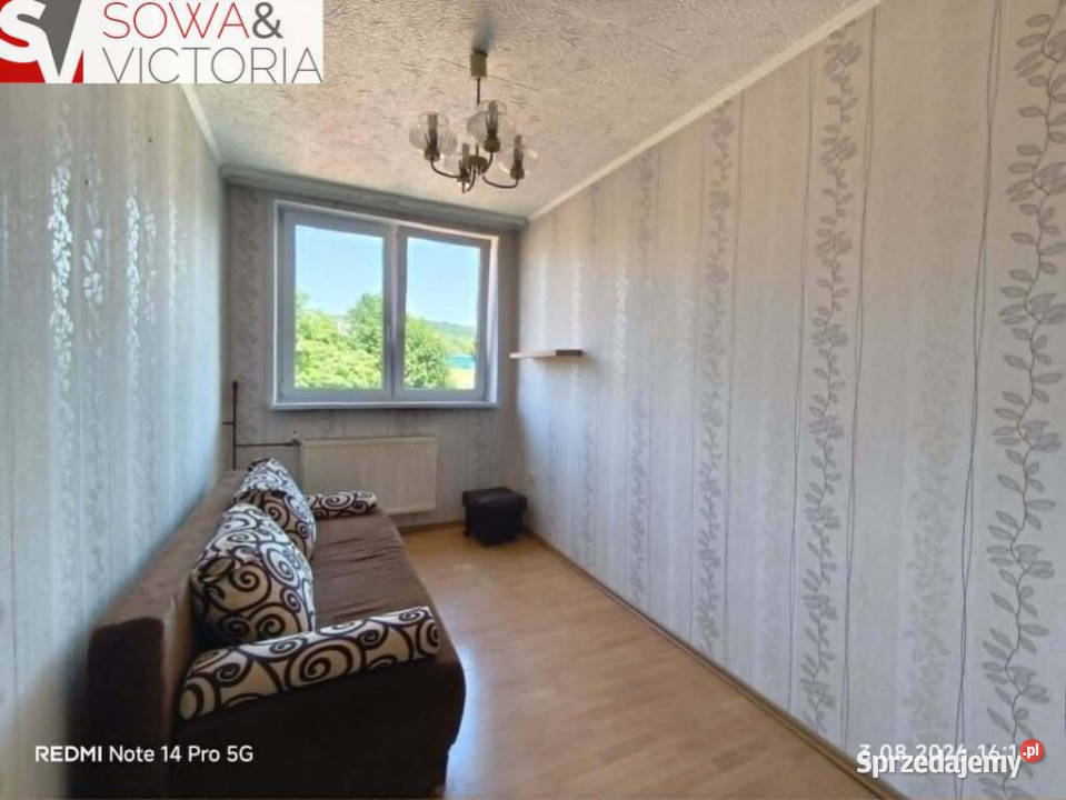 Mieszkanie przestronne do odświeżenia Piętro 4 Wałbrzych