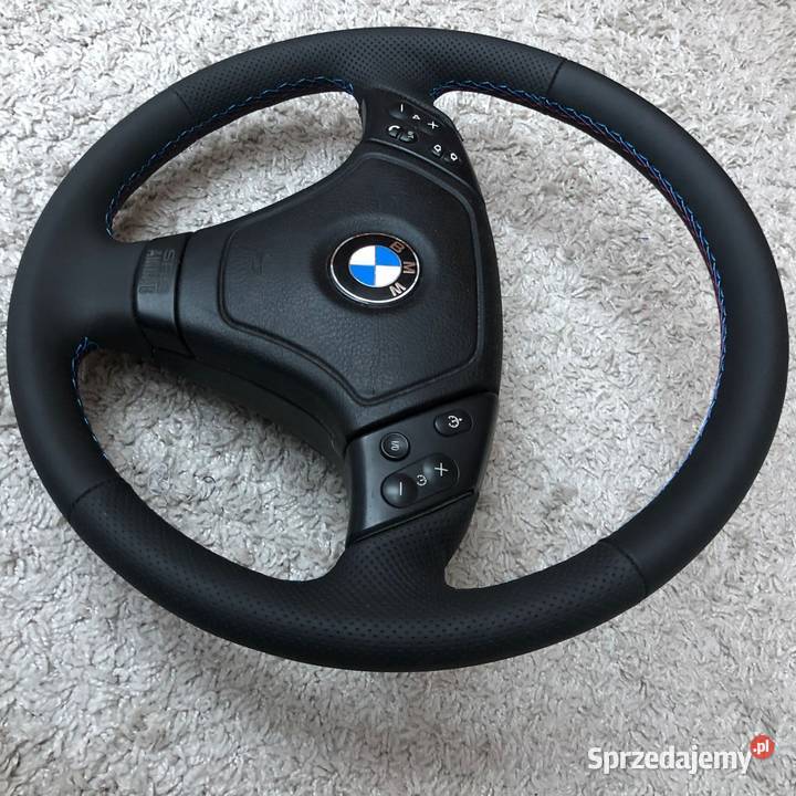 Kierownica do BMW e46 i inne nów skóra osobowe Grąblewo