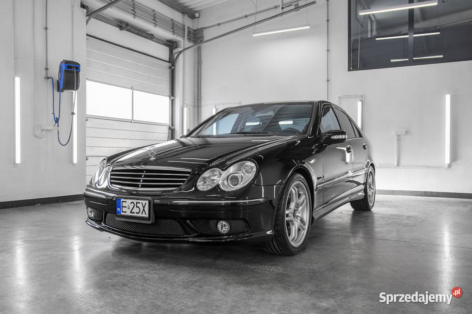 C55 AMG 2004 W203 z Japonii 49k przebiegu 367KM Klasa C Motoryzacja Warszawa