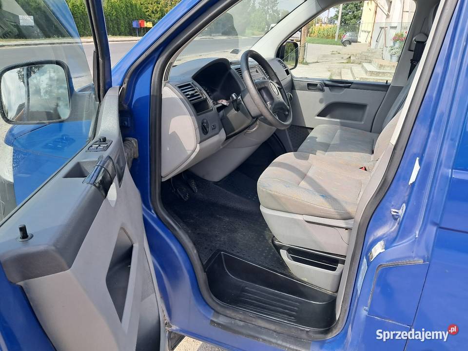 Vw t5 19tdi 3osobowy klima kujawsko-pomorskie Barcin