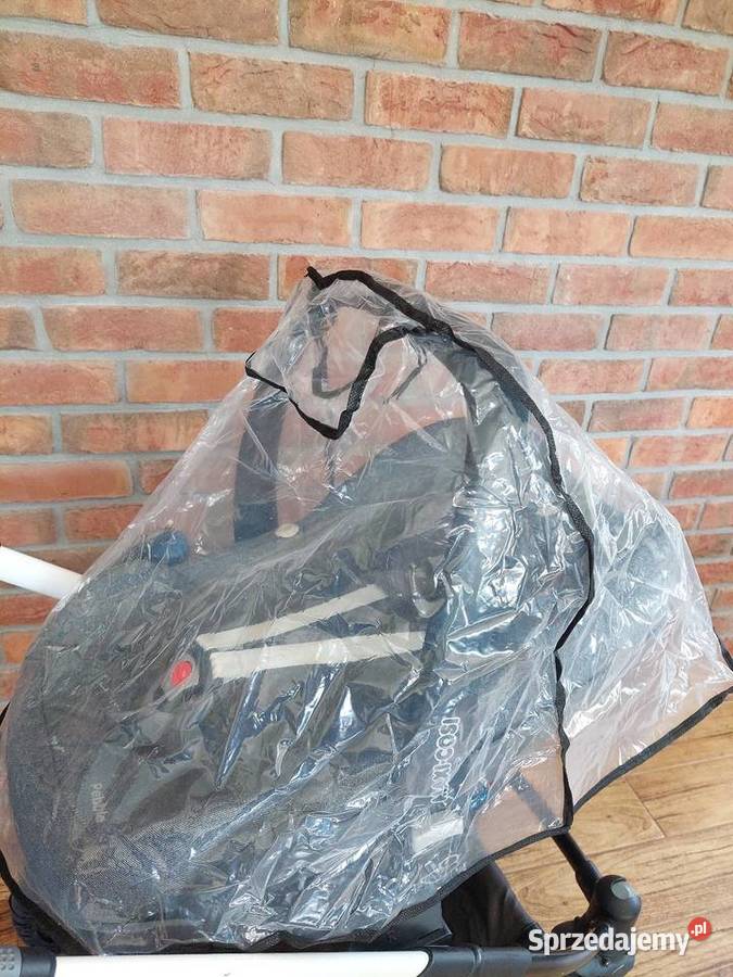 Zestaw fotelików 3w1 do auta Maxi Cosi Pebble i czarny Wałcz