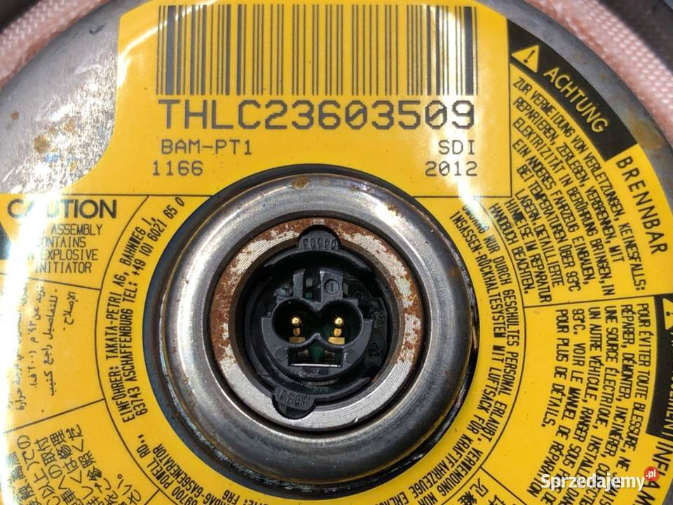 KOKPIT PODUSZKA PASAŻERA KIEROWCY CHEVROLET