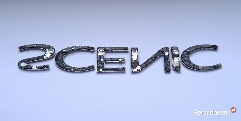 Napis emblemat Renault Scenic III 0916r Lipno