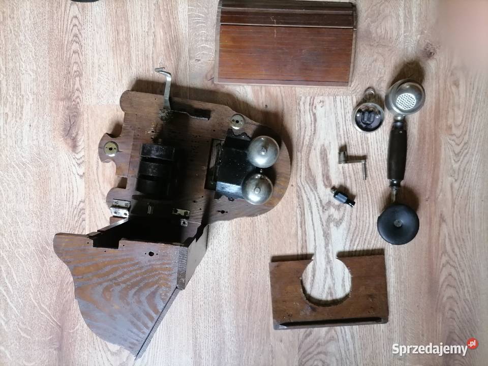 Stary wiszący telefon z lat 30 tych Telefony i Akcesoria Kraków
