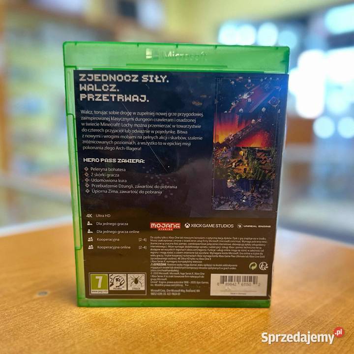 Gra na Xbox One Minecraft Dungeons Hero Edition