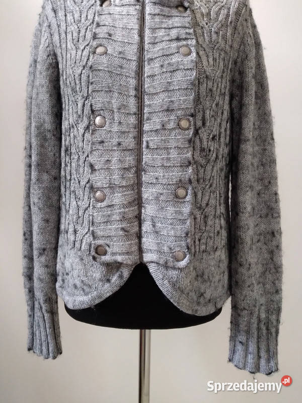 Sweter damski Mexx rozmiar M szary z domieszką Moda i Styl