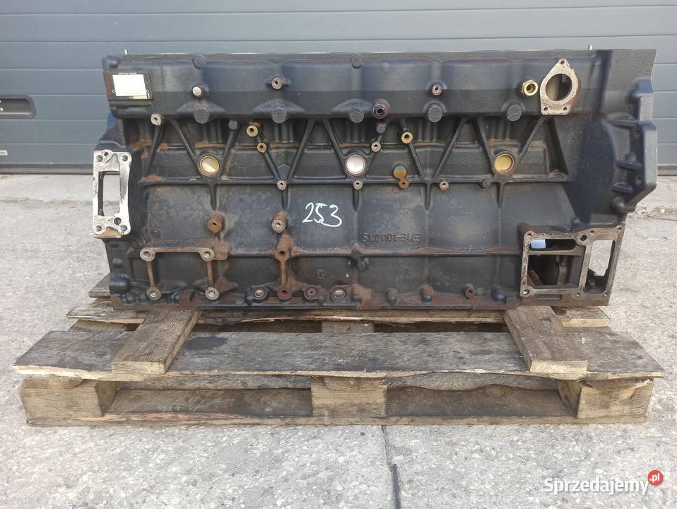 Blok silnika MAN PTO Biturbo 500 Euro 6c mazowieckie