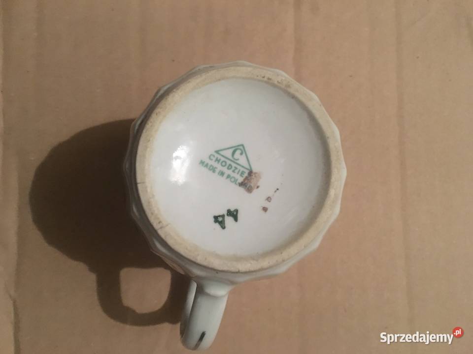 Talerz Kubek porcelana PRL Kołobrzeg