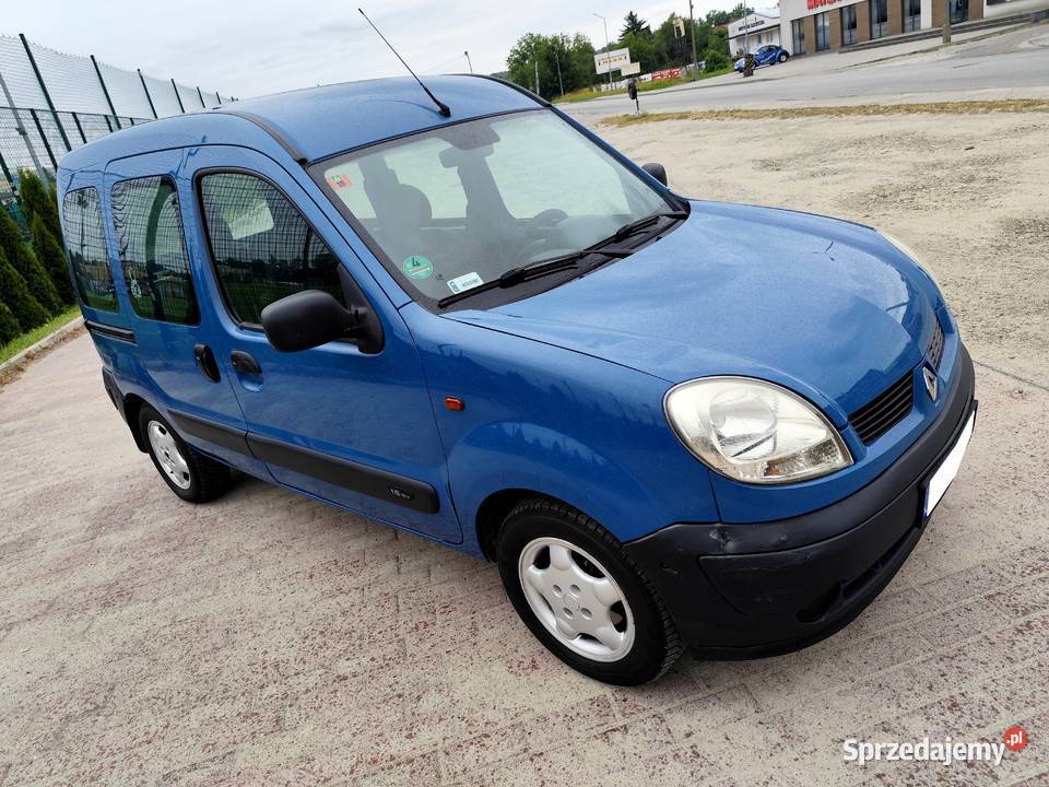 Renault Kangoo Lift 16 16v Benzyna Osobowe Samochody osobowe Jasło
