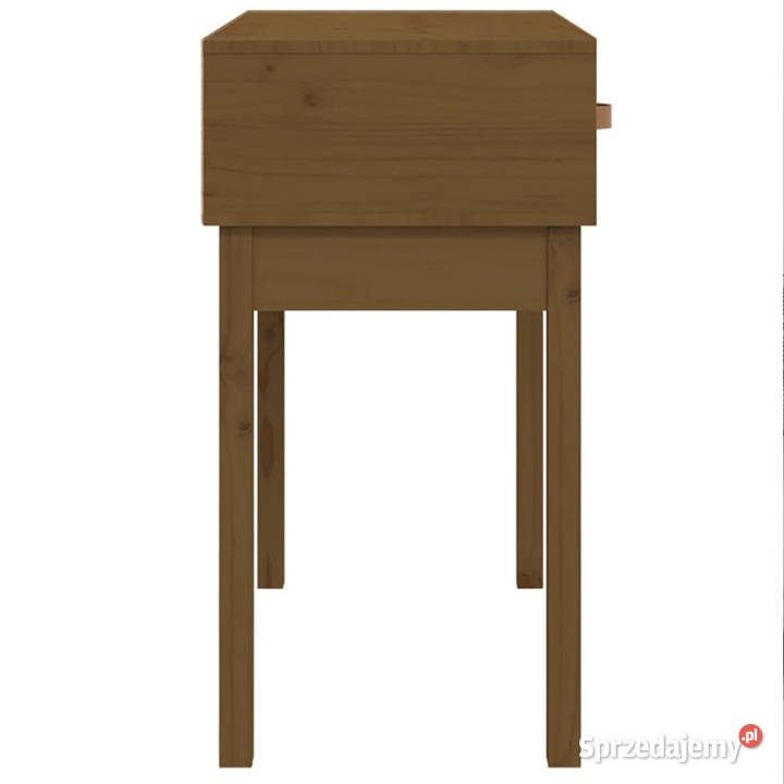 Stolik konsolowy miodowy brąz765x40x75 drewno mazowieckie Warszawa sprzedam