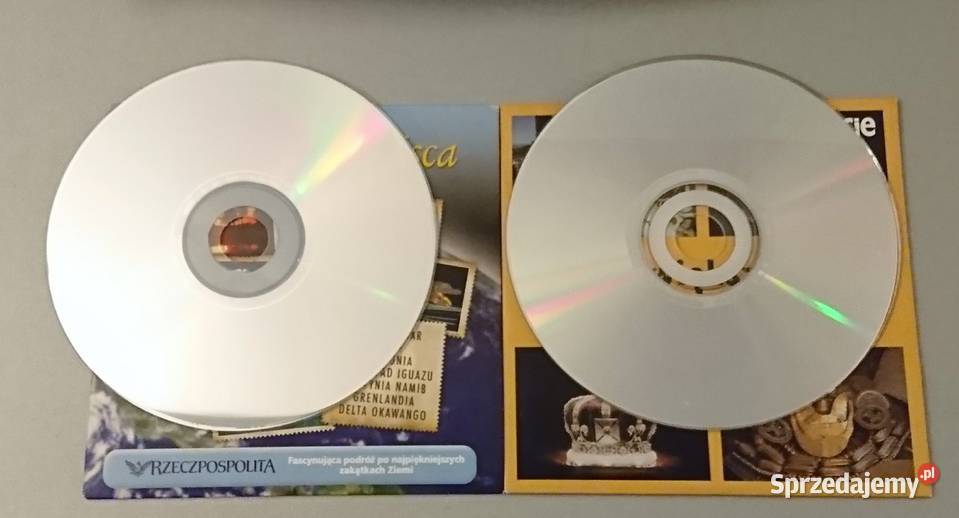 Ciekawe 2 płyty Niezwykłe miejsca i Największe Warszawa