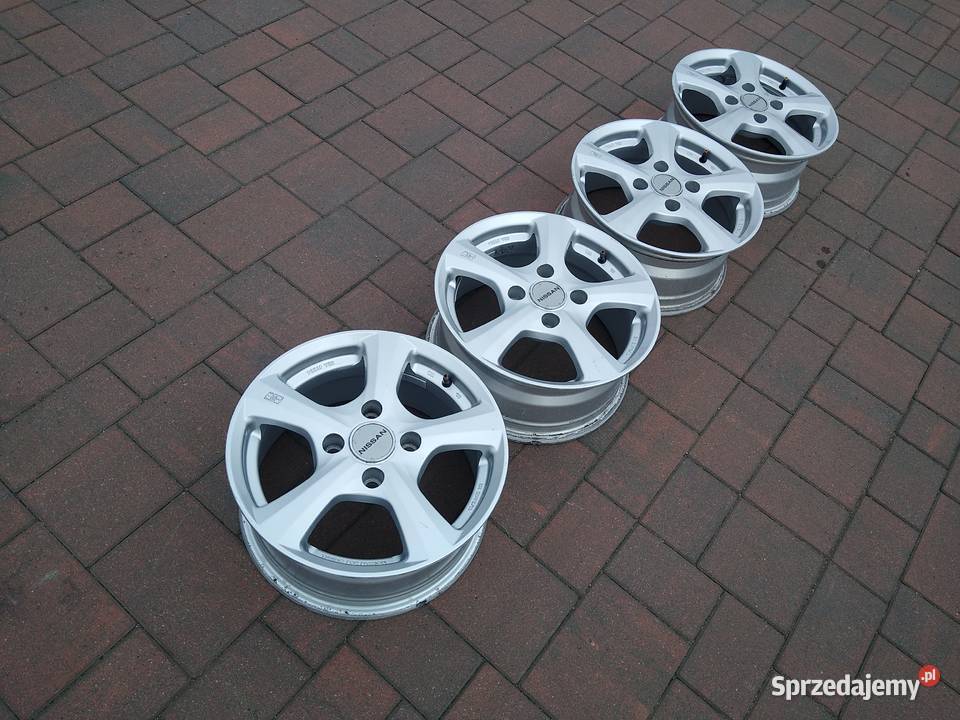 Felgi aluminiowe R15 4x1143 Nissan Mitsubishi Witkowo