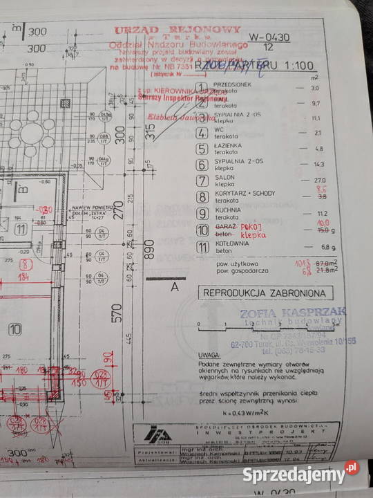 Piękny i przestronny dom z ogrodem Turkowice 7849zł/m2 sprzedam