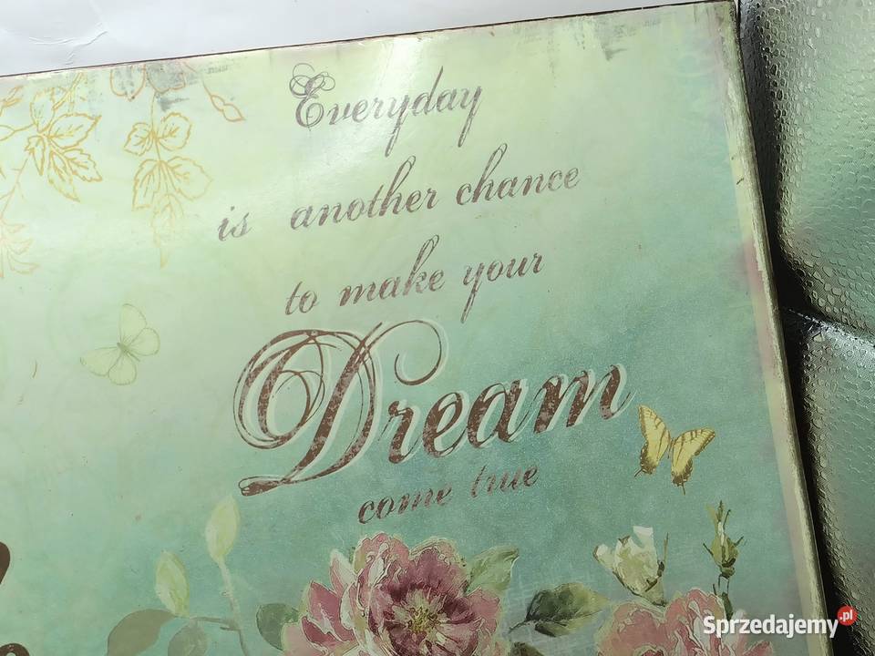 Szyld metalowy kalendarz vintage Blacha znak Zamość