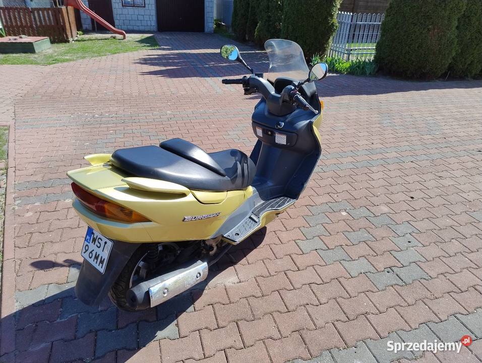 Skuter Suzuki Burgman 125 2003r sprowadzony Dziadkowskie