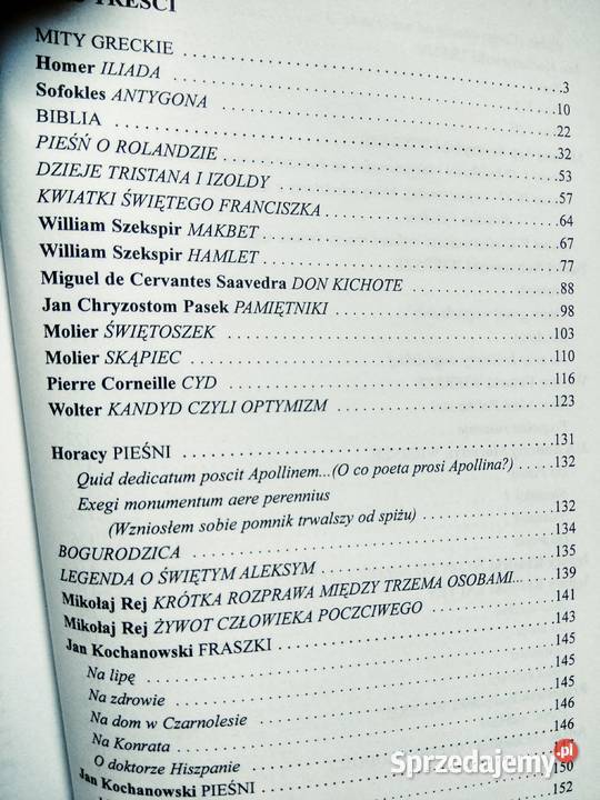 Opracowanie lektur szkolnych 1 gimnazjum polski Warszawa