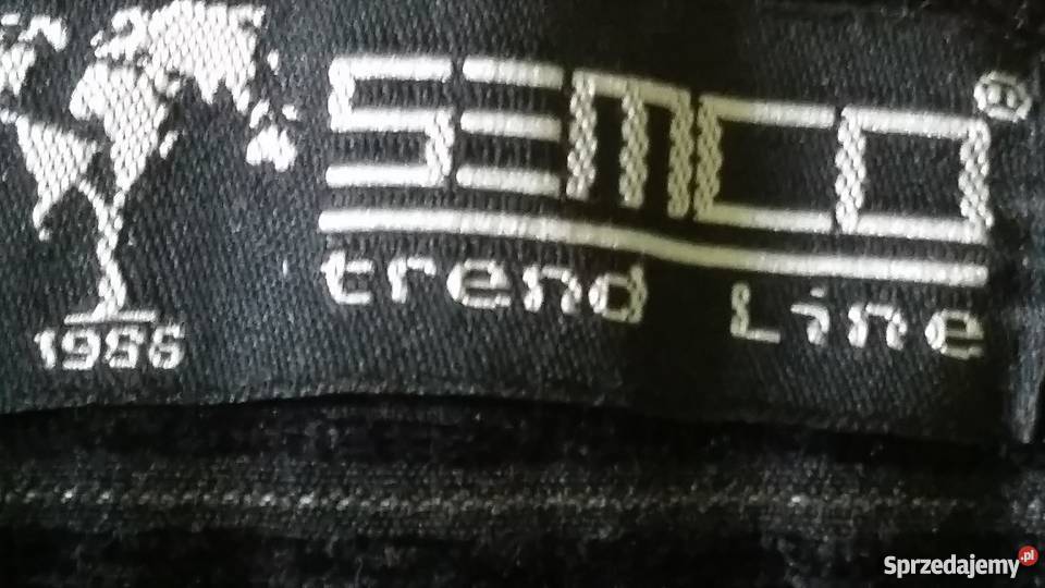XLXXL SEMCO spodnie męskie semco czarne w prążki Kielce