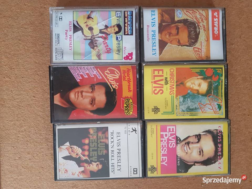 Marillion Quin Vangelis Elvis Presley kaseta Kielce