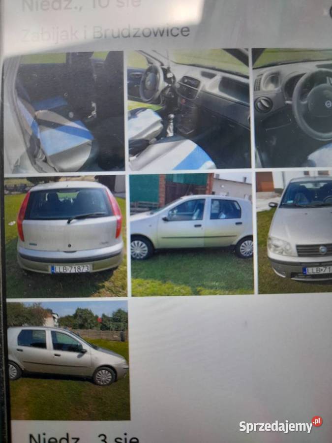 Sprzedam samochód osobowy fiat Punto Zabijak sprzedam
