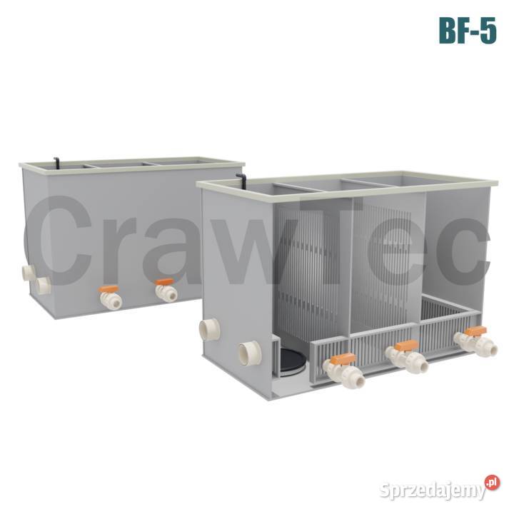Filtr biologiczny CrawTec 3komorowy 1 m do CWS i Filtry i pompy Kraków sprzedam