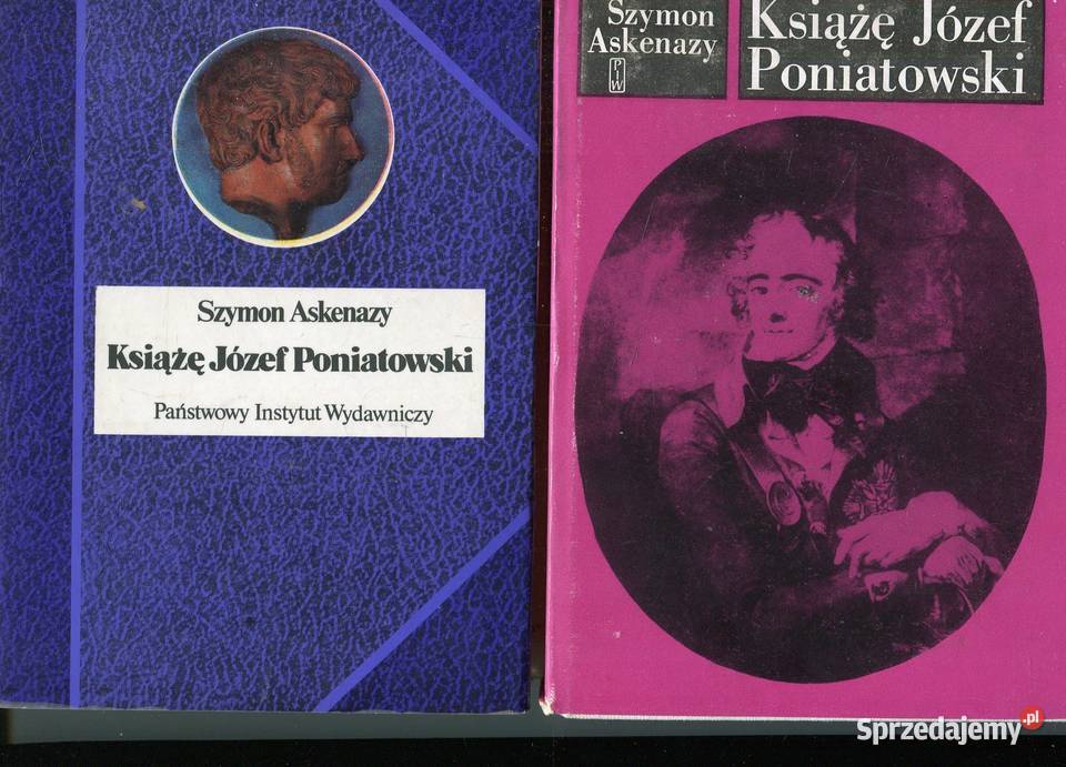 Książę Józef Poniatowski Szymon Askenazy 2 Szczecin