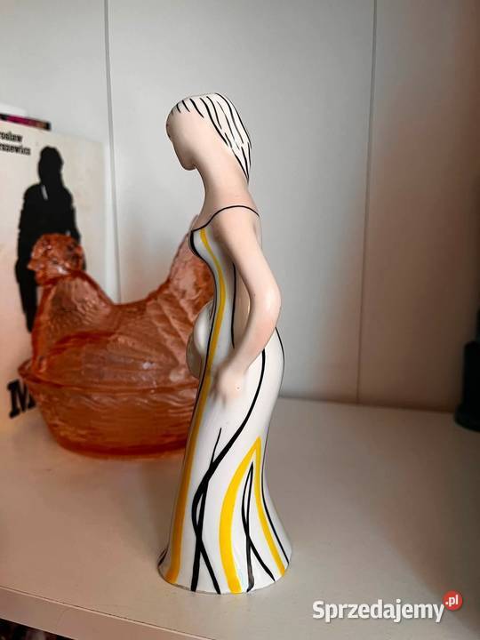 Ćmielów porcelanowa figurka grzybiarka Bielsko-Biała sprzedam