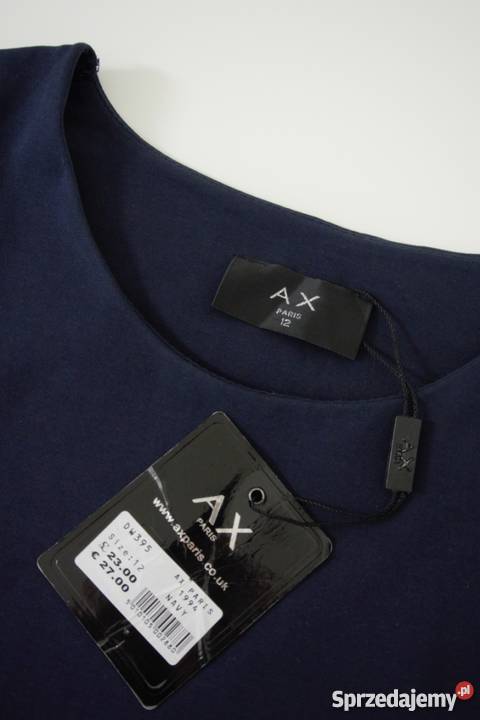 Nowa Sukienka AX PARIS ASOS M L elegancka Bez wzoru łódzkie Łęczyca