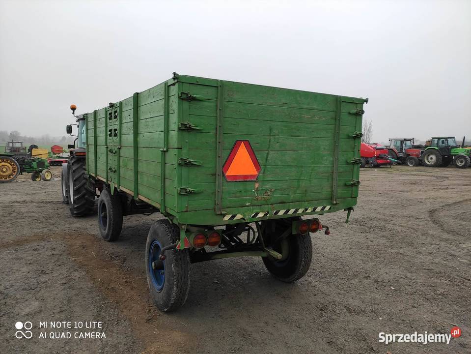 Przyczepa wywrotka na 2 strony boki 10 ton Rolnictwo Radom