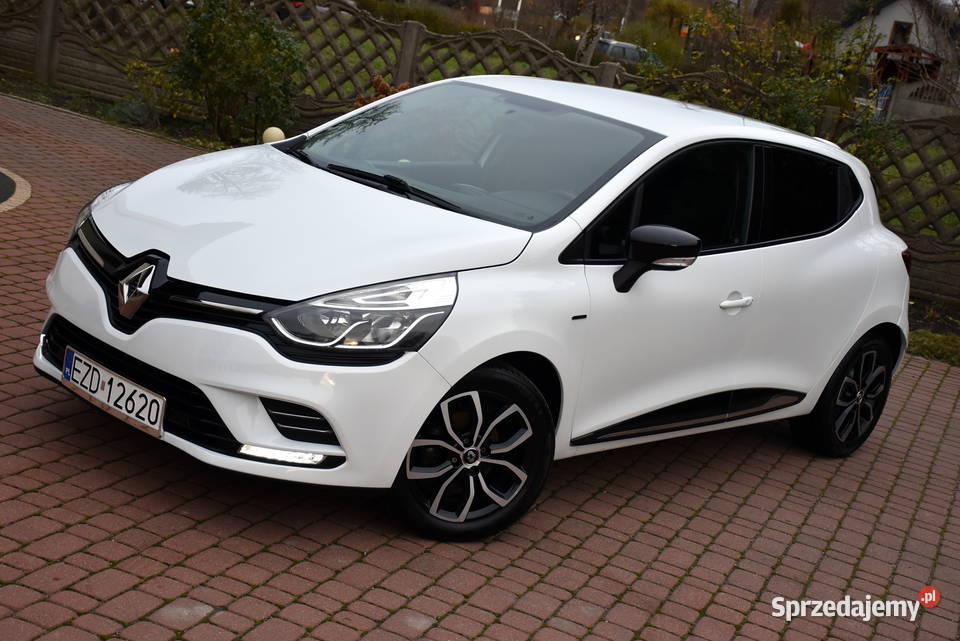 Renault Clio IV LIMITED 90 TURBO Benzyna 72200 tempomat Zduńska Wola