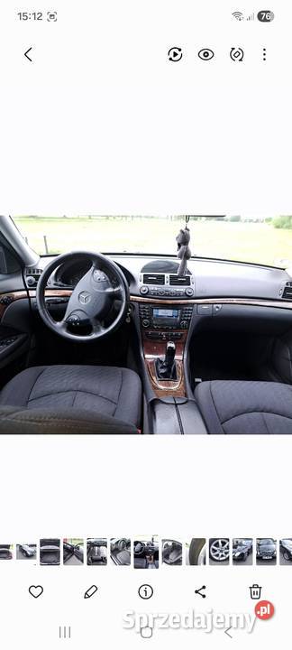 Mercedes E220 CDI ASR (kontrola trakcji) Klasa E Sierpc sprzedam