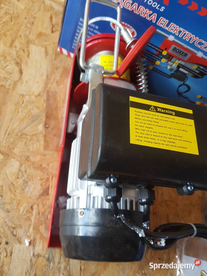Wyciągarka Elektryczna Boxer 1500W 125250 Głogowa