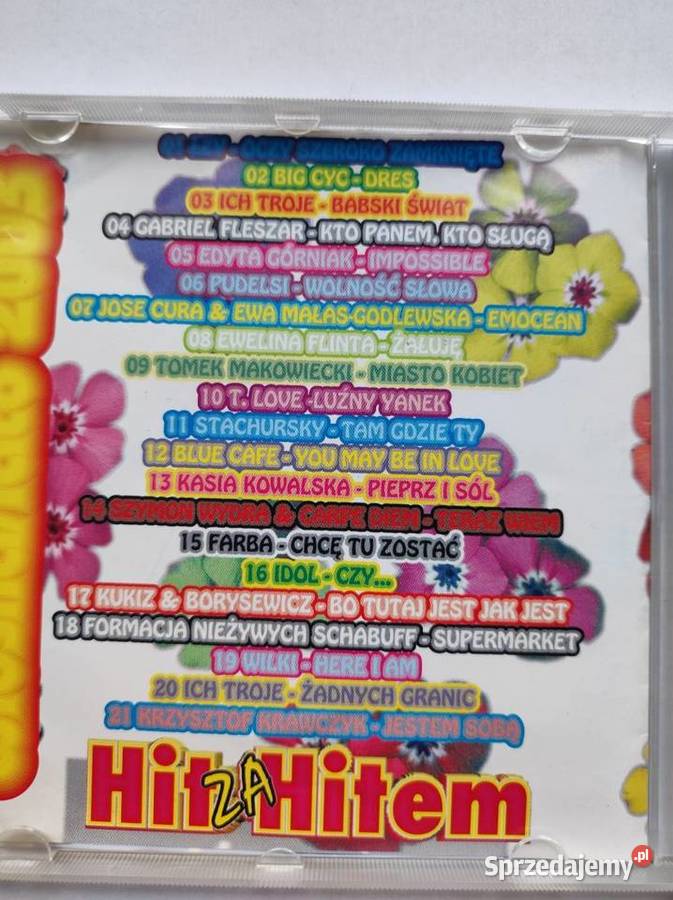 Hit hitem rmf fm unikat kolekcjonerska płyta cd świętokrzyskie sprzedam