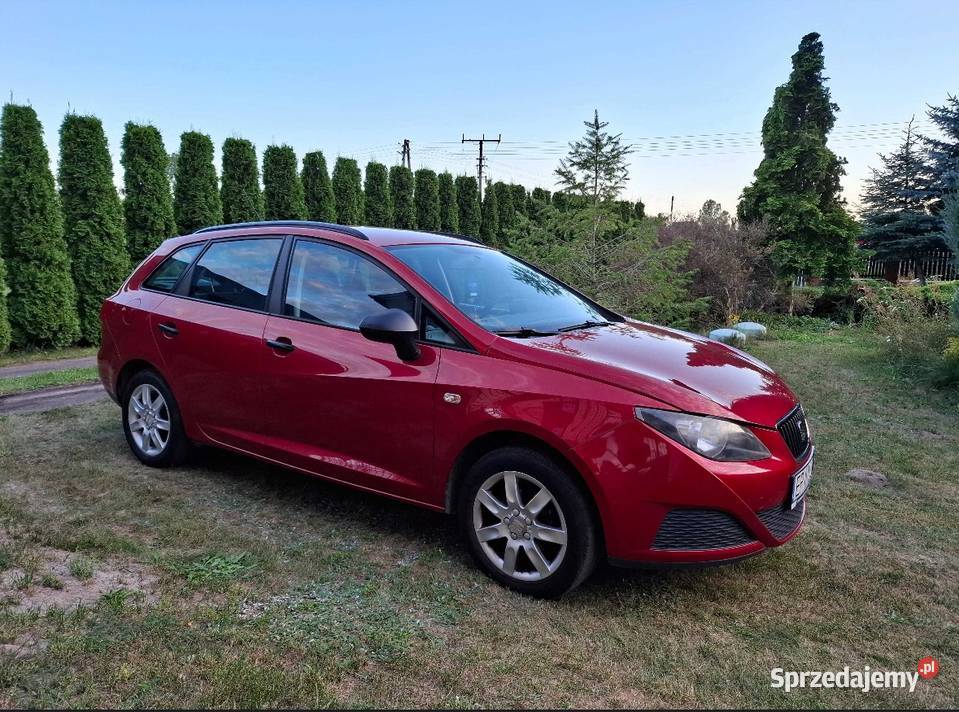 Seat Ibiza czerwony Ibiza