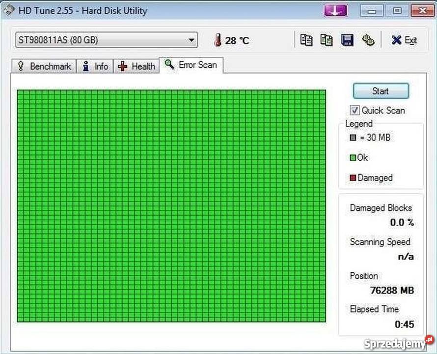 Sprawny Dysk twardy do komputera Najtaniej mazowieckie