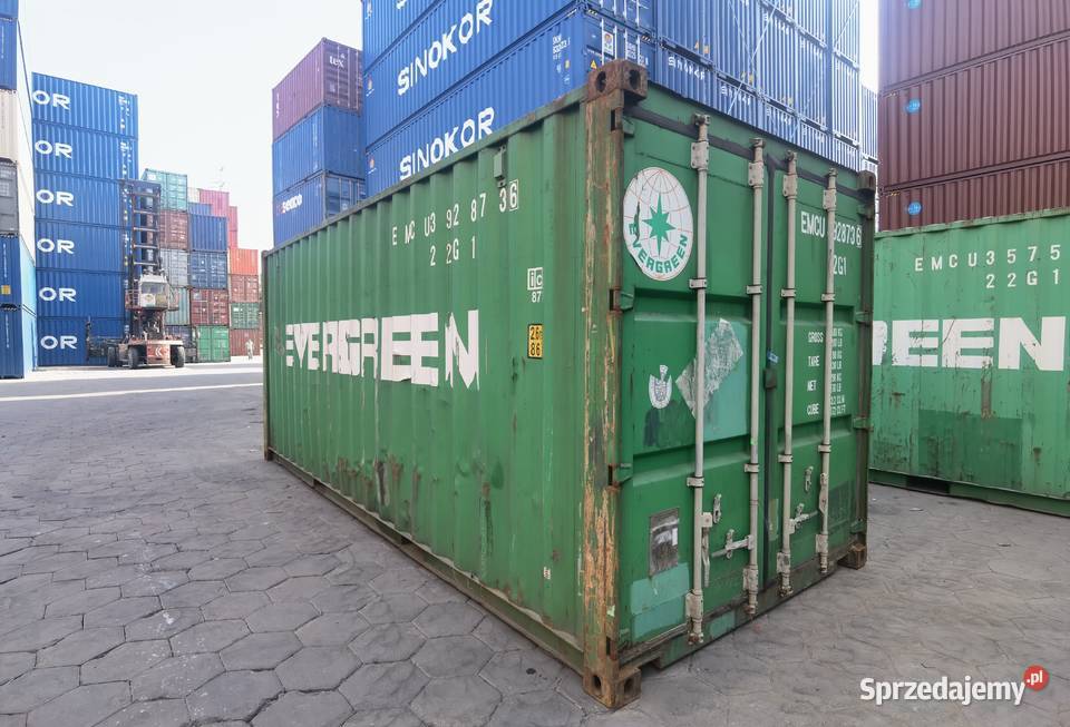 Kontener morski 20DV 6m używany Opole