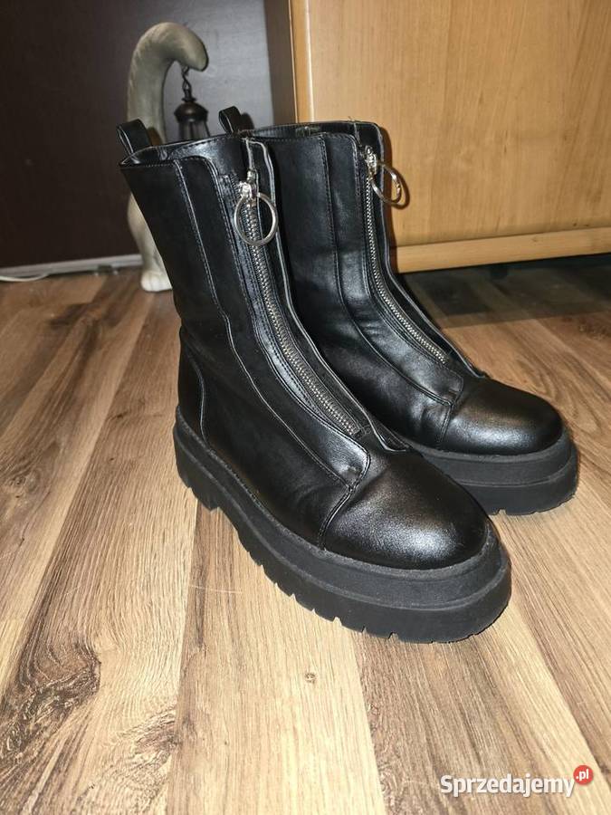 Czarne workery damskie 39 About you Sosnowiec