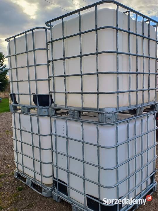 Mauzer Pojemnik Beczka Paletopojemnik 1000L Siostrzytów