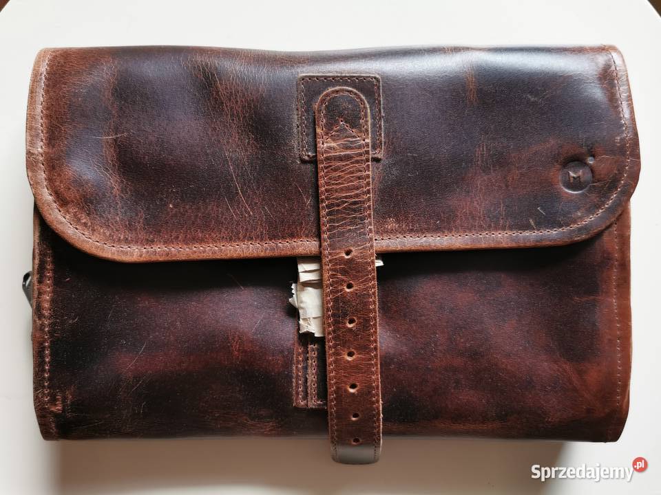 Kosmetyczka podróżna Moonster skóra płótno nowa Siemianowice Śląskie sprzedam