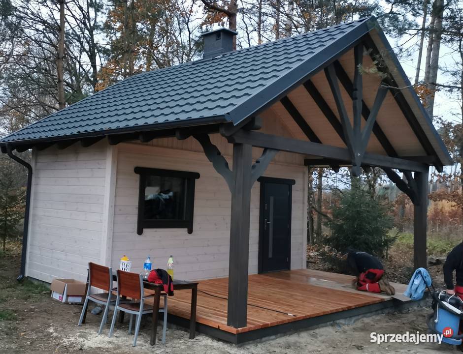 Domek na działkę całoroczny 35m2 NA ZGŁOSZENIE Rytel sprzedam