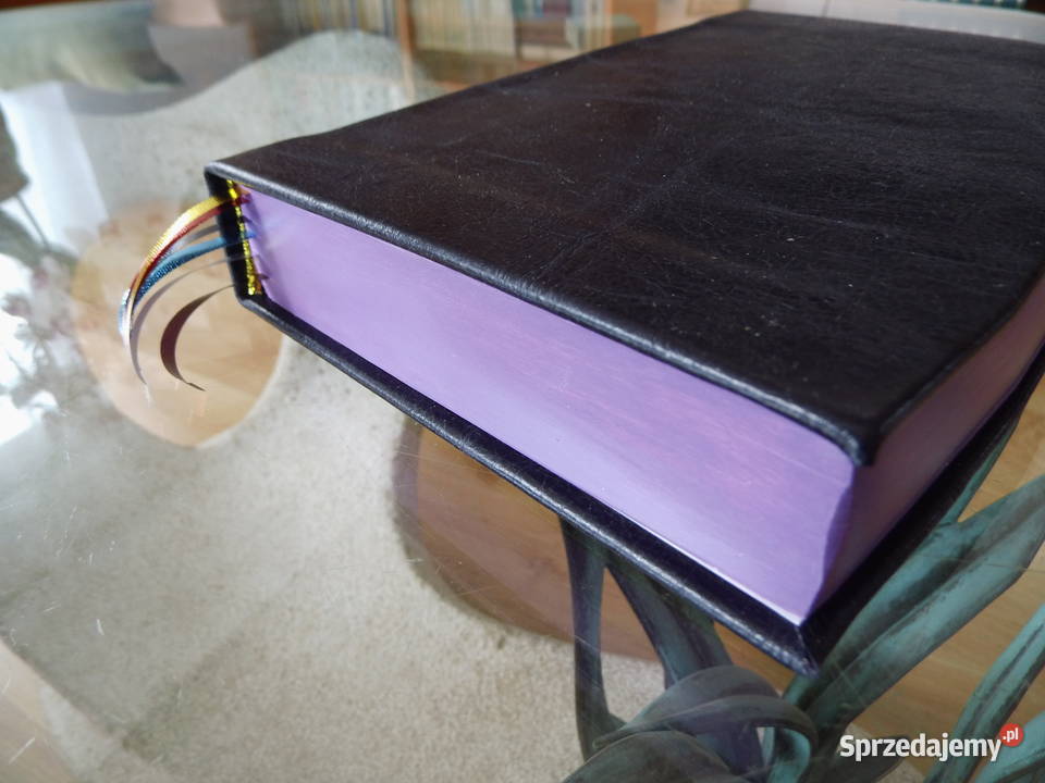 Skóra Oprawa Biblia 2024