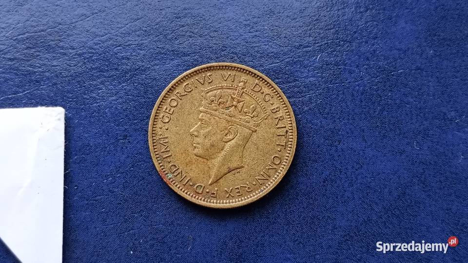 Stare monety 1 szyling 1938 Brytyjska Afryka Lesko