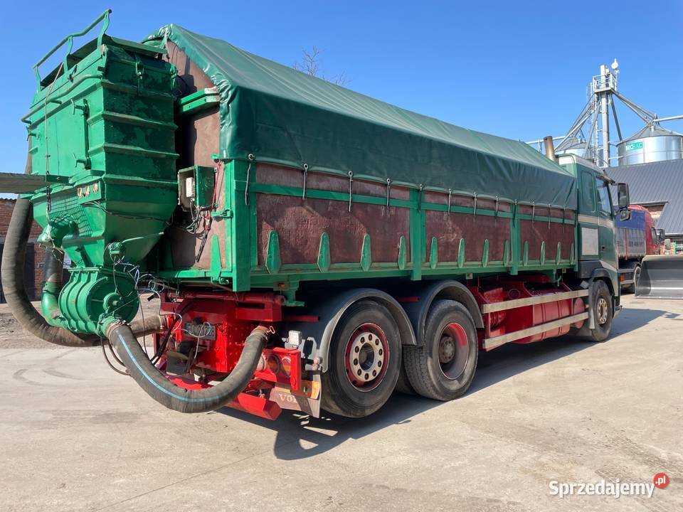 Volvo FH12 z pompą do zboża wywrotka Scania łódzkie Łowicz