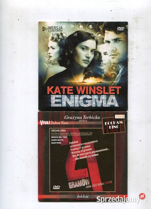 Enigma 21 Gramów 2 Filmy DVD Szczecin