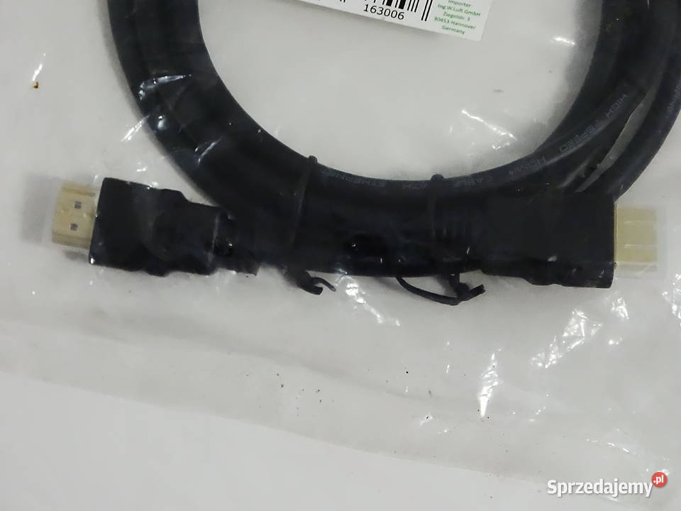 Kabel HDMI High Speed with Ethernet 4K 3D Kable i przewody lubelskie